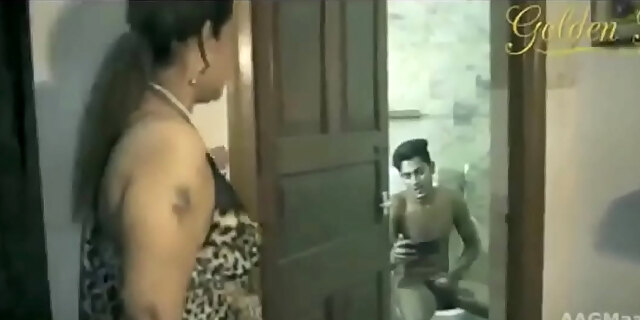 Watch Indian Bhabhi Real Bathroom Sex 2:14 Indian Porno Movies Movie
