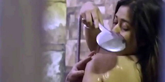 bathroom,indian,milf