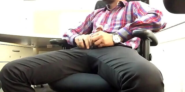 Watch Indian Guy Mastrubating Flashing Big Dick In Office.mov 0:53 Indian Porno Movies Movie