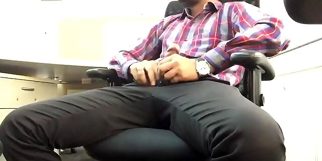 bukkake,cum,dick,indian,masturbating,office