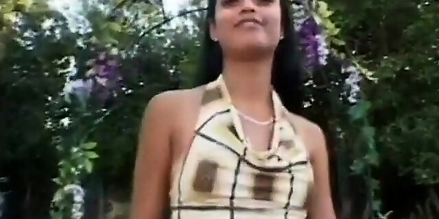 blowjob,brunette,hardcore,indian,outdoor,teen